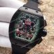 2017 Clone Richard Mille RM011 Chronograph Watch Black Case Green Inner rubber  (2)_th.jpg